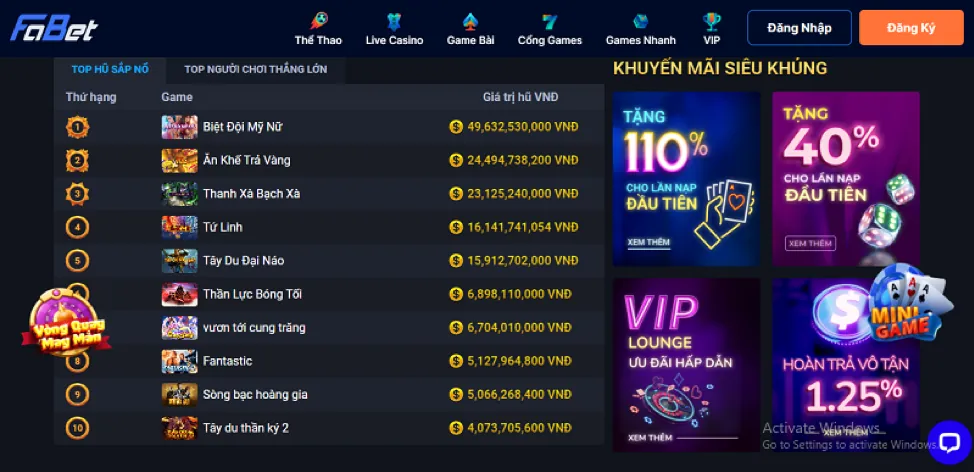 Cá cược E-Sports tại 58vin chính thức